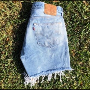 Vintage 501 Levi Cut-offs